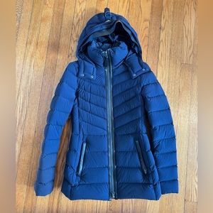 XS Navy Mackage Coat
